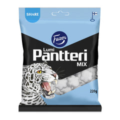 Fazer Pantteri Lumi Salty-Sweet Licorice 220g Pack – product photo