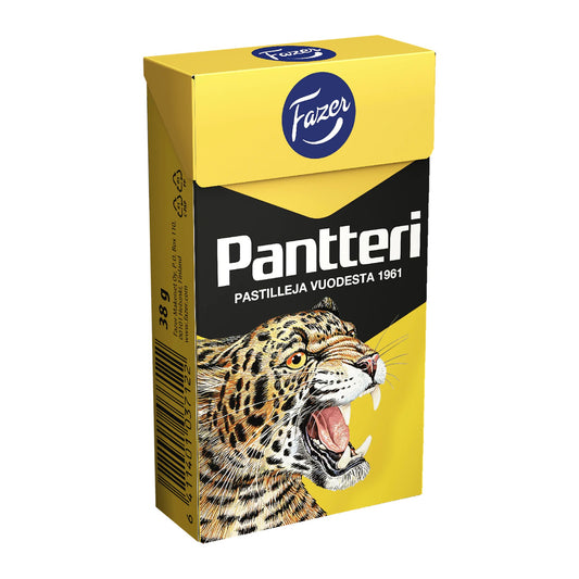 Original Panther Licorice Pastilles 38g Classic Treat – product photo