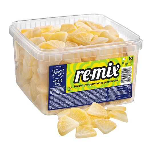Fazer Remix Grapefruit Wine Gummies 2kg Box – product photo