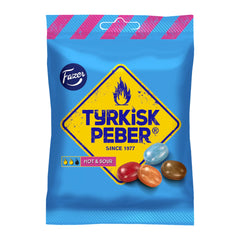 Fazer Tyrkisk Peber Hot & Sour Licorice 150g – product photo