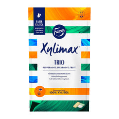Fazer Xylimax Trio Xylitol Chewing Gum 130g Pack – product photo