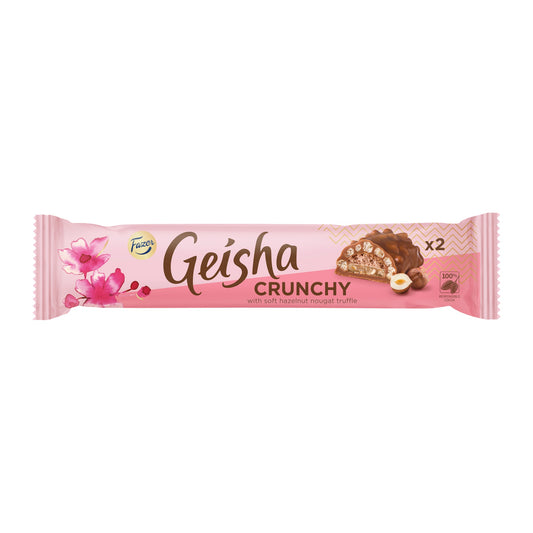 Fazer Geisha Crunchy Chocolate Bar 50g – product photo