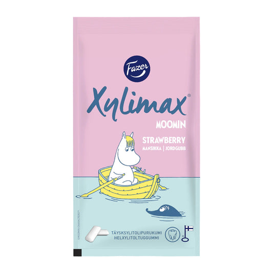 Moomin Strawberry Chewing Gum 38g – product photo
