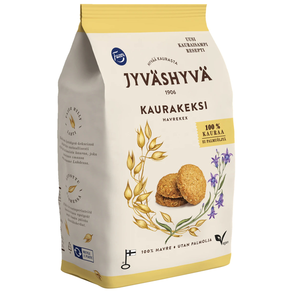 Fazer Jyvashyva Oat Biscuits 350g – product photo