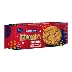 Fazer Dumle Cookies Gluten Free Biscuits 140g Bar – product photo