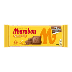 Marabou Apelsinkrokant Chocolate Bar 160g with Orange Croquant – product photo