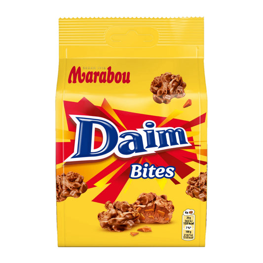 Marabou Milk Chocolate and Almond Croquant Daim Bites 145g – product photo