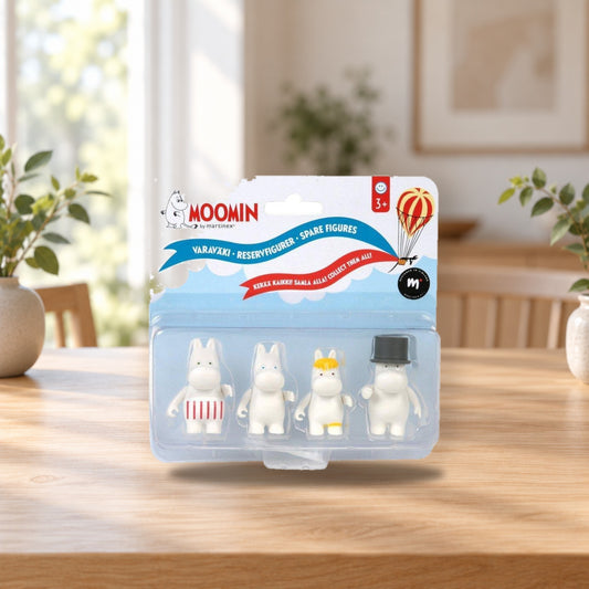 Moomin Family Figures Set – product photo on a table