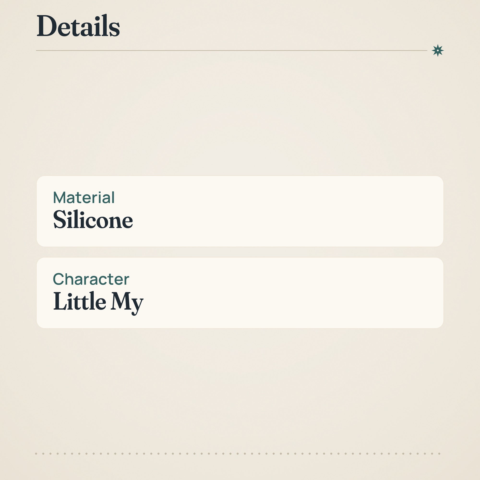 Little My Baking Spatula – product details