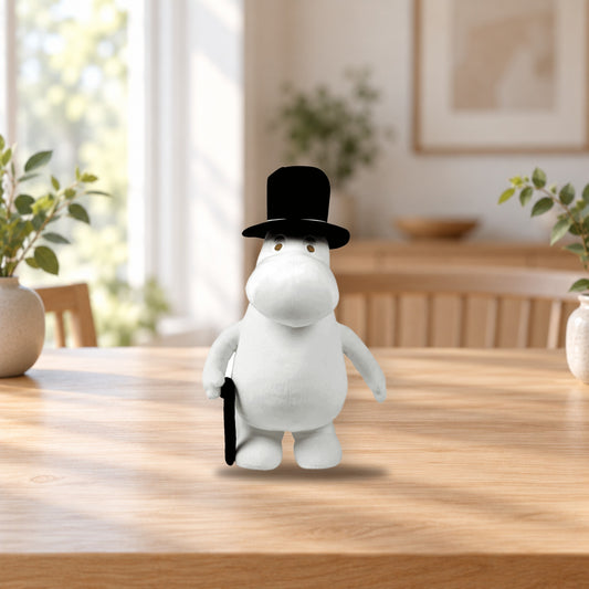 Moominpappa Plush Toy 30cm – product photo on a table