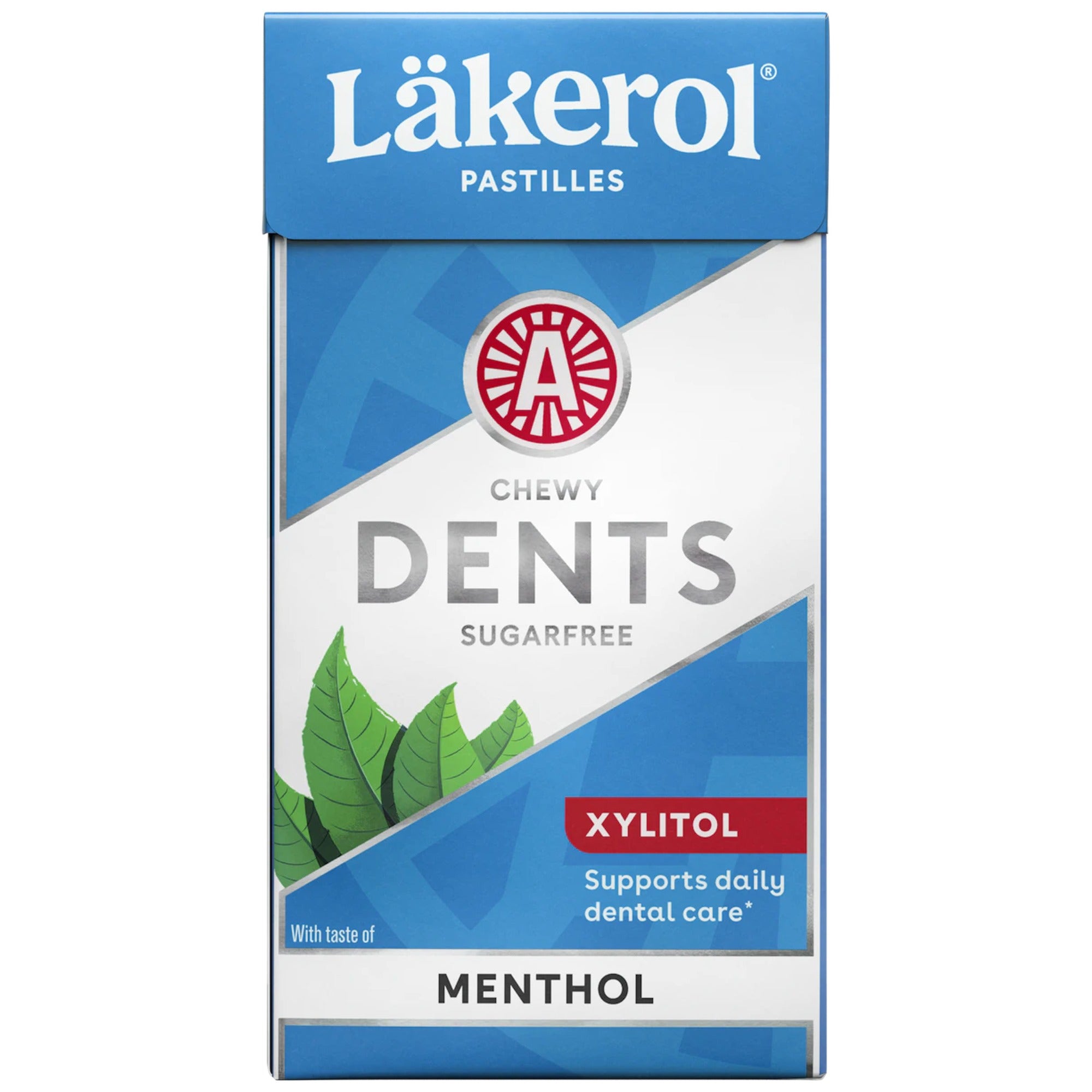 Cloetta Lakerol Dents Menthol Pastilles 36g Box – product photo