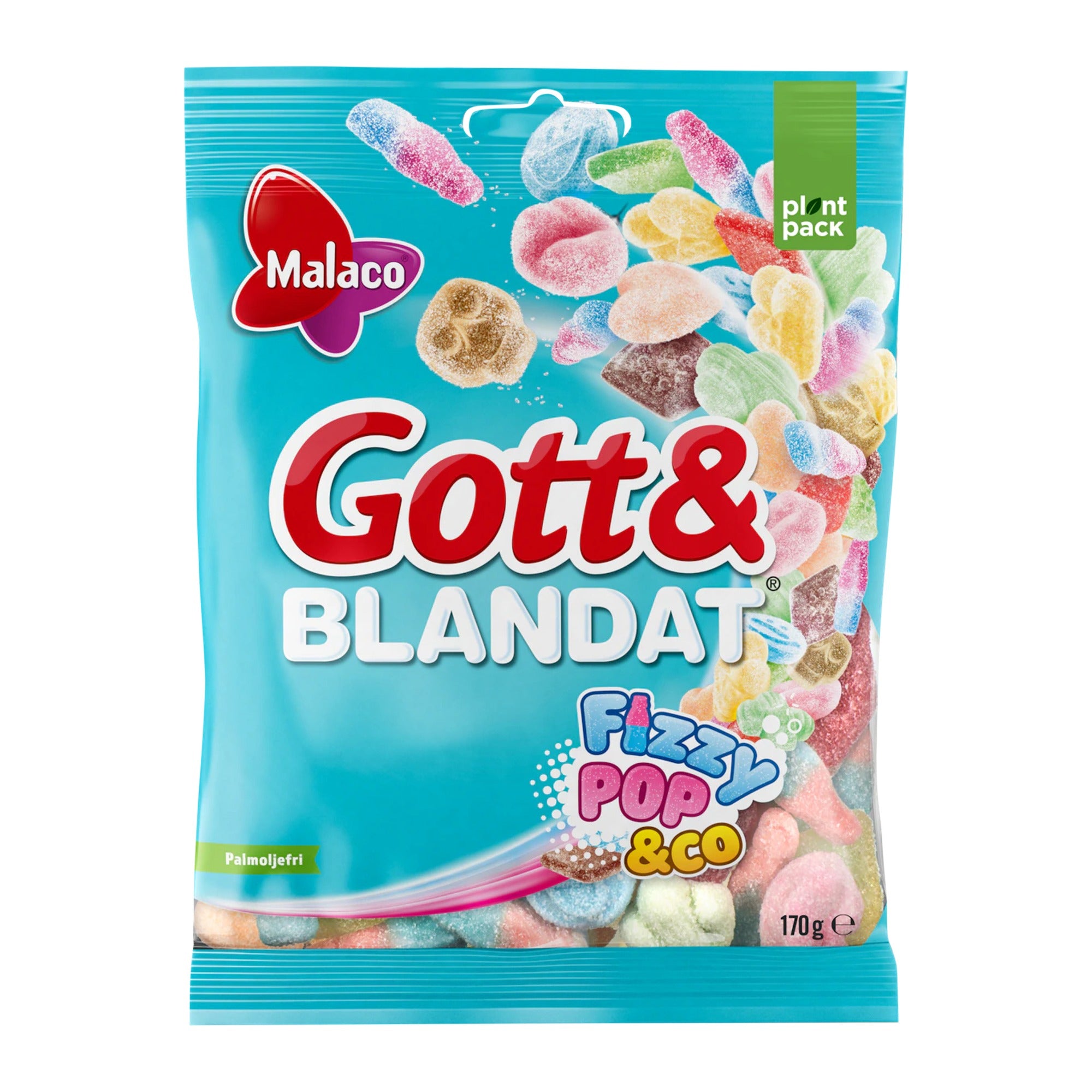 Malaco Gott Och Blandat Fizzy Sweet Mix Candy 170g – product photo