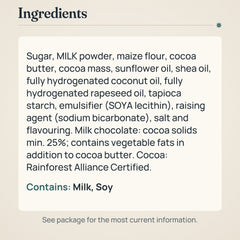 Nidar Smash Norwegian Snacks Milk Chocolate 100g Bag – Ingredients and allergens