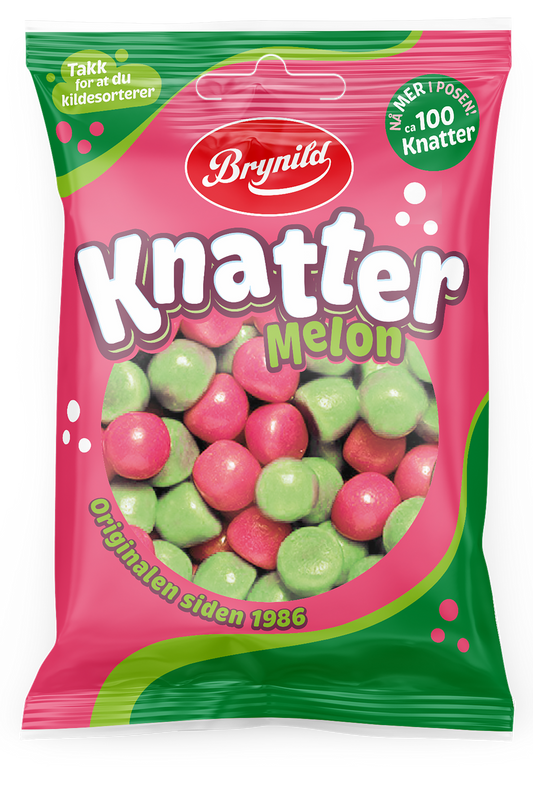 Brynild Knatter Melon Flavoured Candy Mix 1 pack × 80g