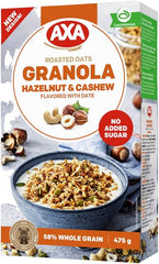 AXA Granola Hazelnut & Cashew 475 g | Soposopo