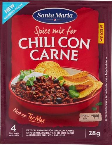 Santa Maria Chili Con Carne Spice Mix, seasoning 40g | Soposopo