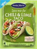 Santa Maria 28G Chili & Lime Taco Spice Mix