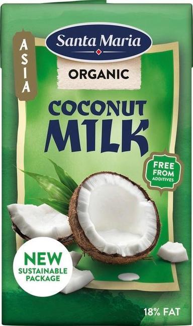 Santa Maria Coconut Milk Organic Coconut Milk Organic 250 ml | Soposopo