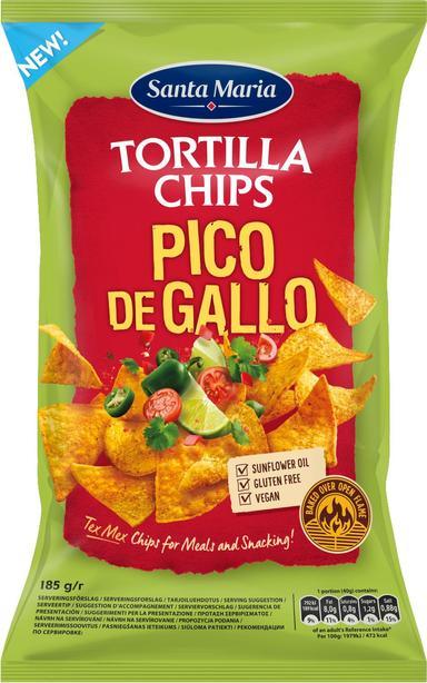 Santa Maria 185G Tortilla Chips Pico de Gallo | Soposopo