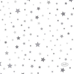 DUNI Napkin Silver Stardust 24x24cm 3-ply 20pcs