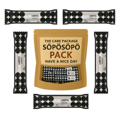 SÖPÖSÖPÖ Scandinavian Treat Pack – Fazer Lakritsi Original Licorice Sticks – 20g × 5 Bars – soposopo pack