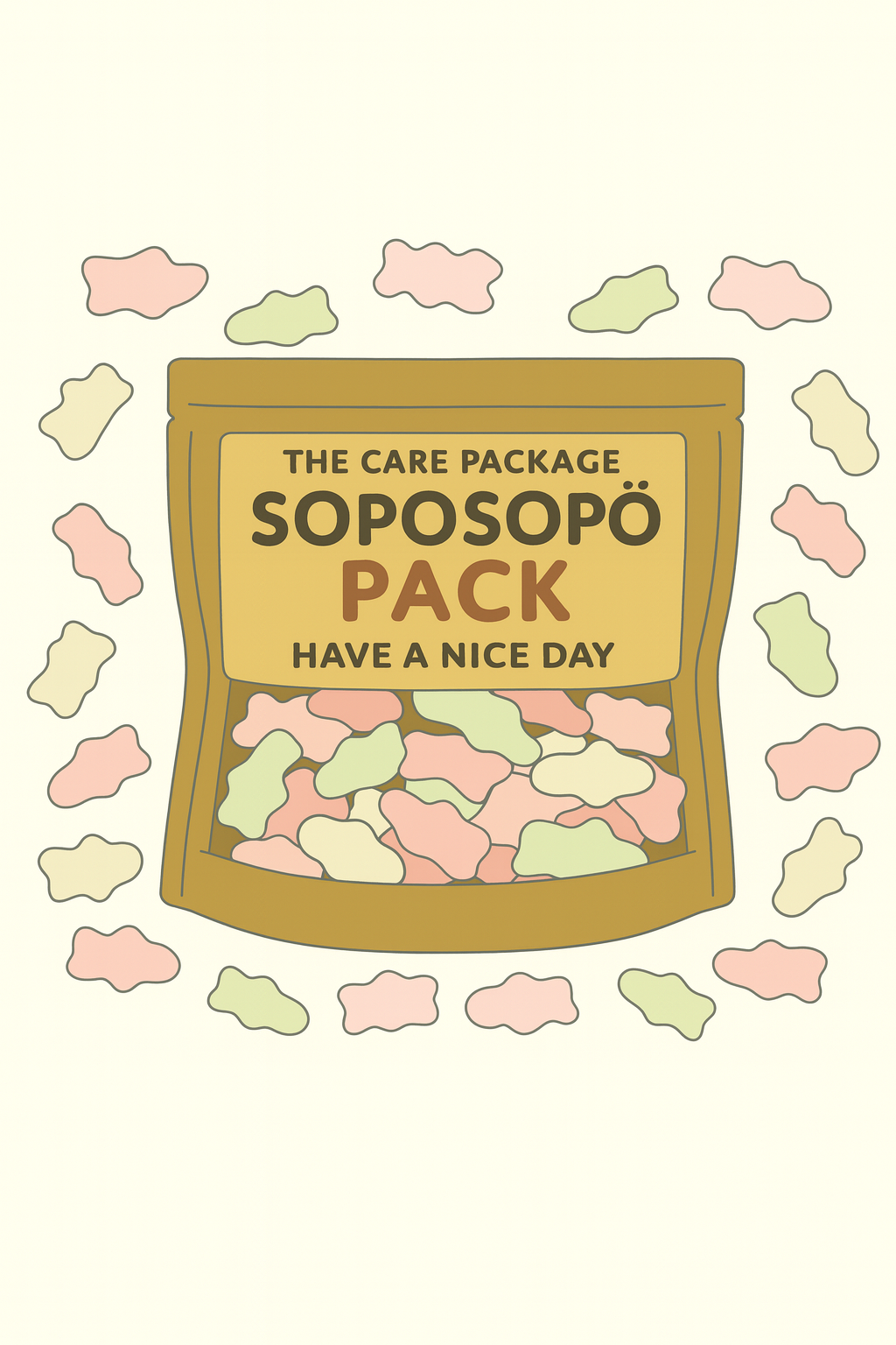 SÖPÖSÖPÖ Scandinavian Treat Pack – Cloetta Ahlgrens Bilar Sursockrade 100g – Sour Fruity Marshmallow Cars – soposopo pack