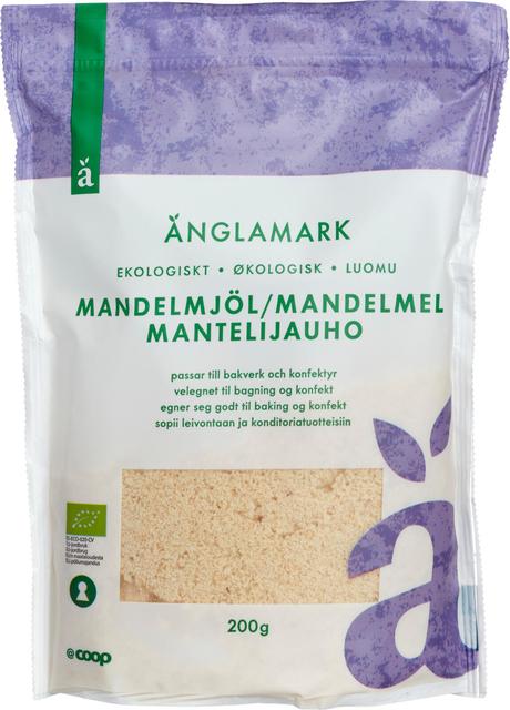 Änglamark Organic Almond Flour 200g | Soposopo