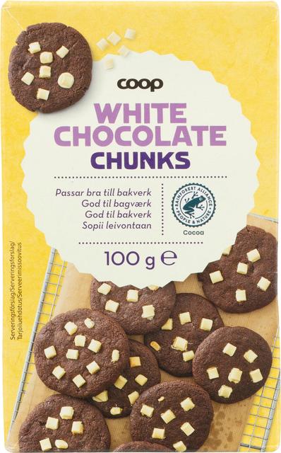 Coop White Chocolate Crumbs for Baking 100g | Soposopo