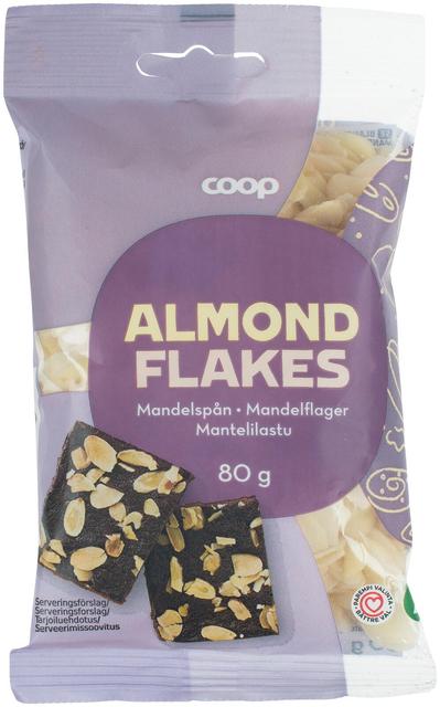 Coop Almond Flakes 80g | Soposopo