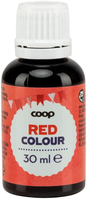 Coop Red Food Coloring 30ml | Soposopo