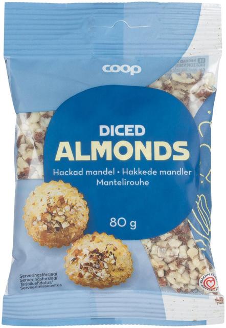 Coop Almond Crumbs from Unpeeled Almonds 80g | Soposopo