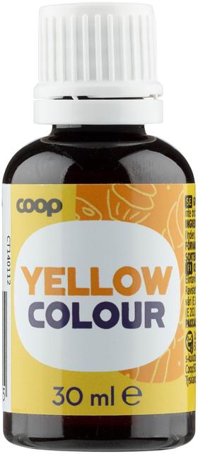 Coop Yellow Food Coloring 30ml | Soposopo