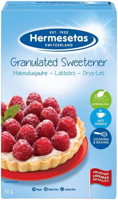 Hermesetas Sweetener Powder 90g | Soposopo