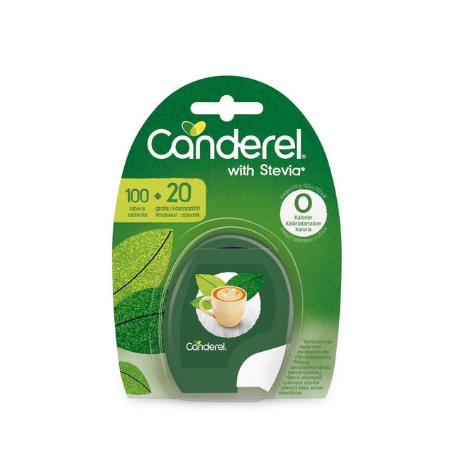 Canderel Stevia Sweetener Tablets 120 pcs | Soposopo