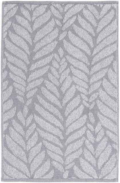 House hand towel Leaf 30x50 cm. gray | Soposopo