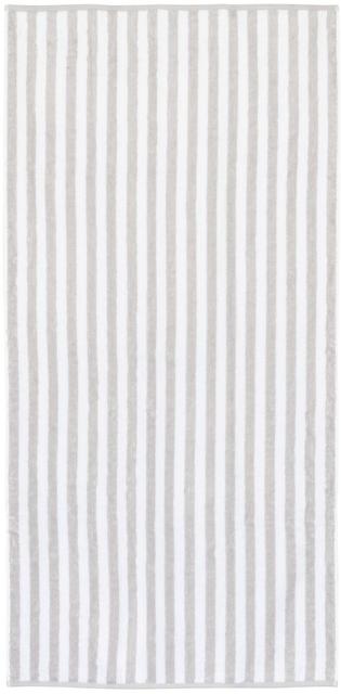 House bath towel Stripe 70x140 cm gray/white | Soposopo