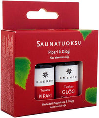 Emendo 2 x 10 ml Sauna set Christmas Gingerbread & Mulled Wine | Soposopo