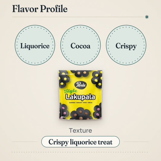 Panda Lakupala Krispy Treat 250g – Flavor profile