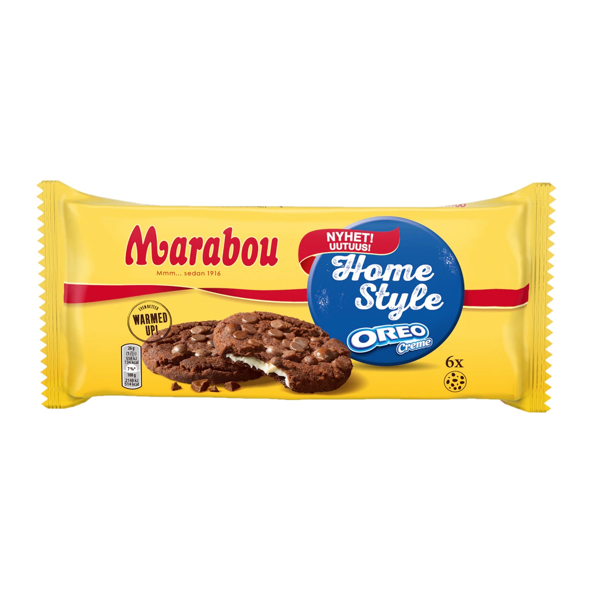 Marabou Oreo Cream Cookies 156g – product photo