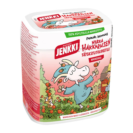 Jenkki Mr Hakkarainen Strawberry Whole Milk Lozenge 55g – product photo