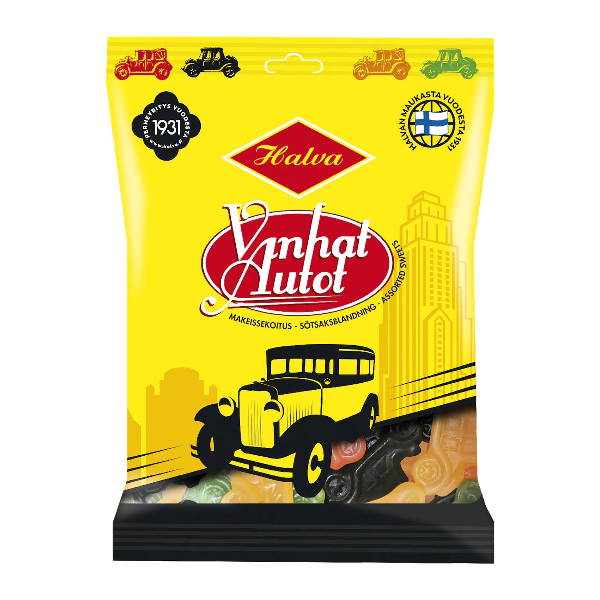 Halva Old Cars Candy Mix 160g – product photo
