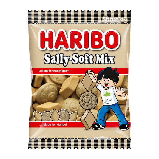 HARIBO Sally-Soft Mix 100g Marshmallow Foam Candy Bag – product photo