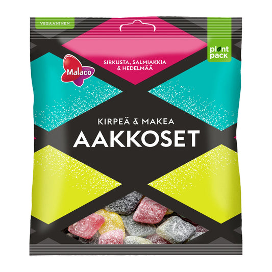 Malaco Alphabets Bitter & Sweet Mix 280g – product photo
