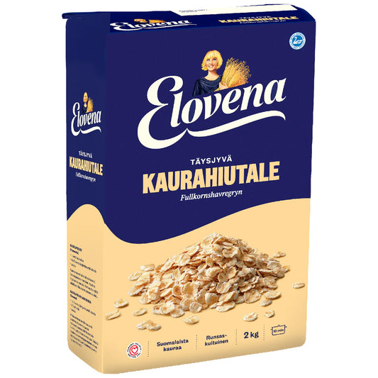 Elovena Whole Grain Oat Flakes 2kg – product photo