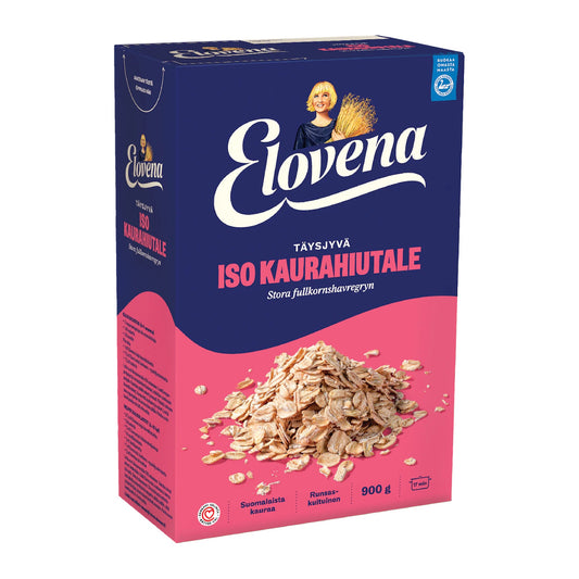 Elovena Whole Grain Oat Flakes 900g – product photo