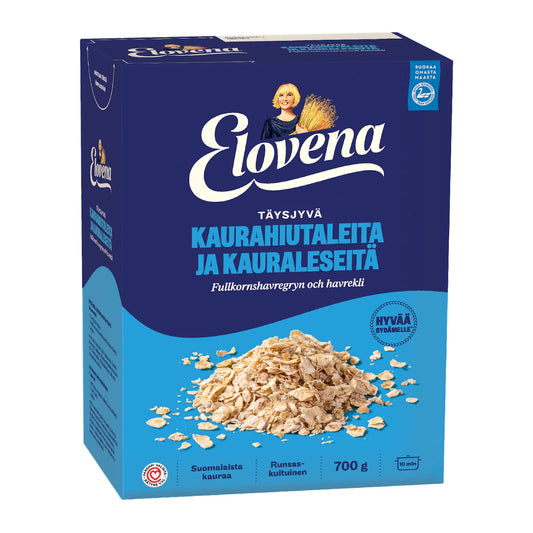 Elovena Wholemeal Oatmeal & Oat Bran 700g – product photo
