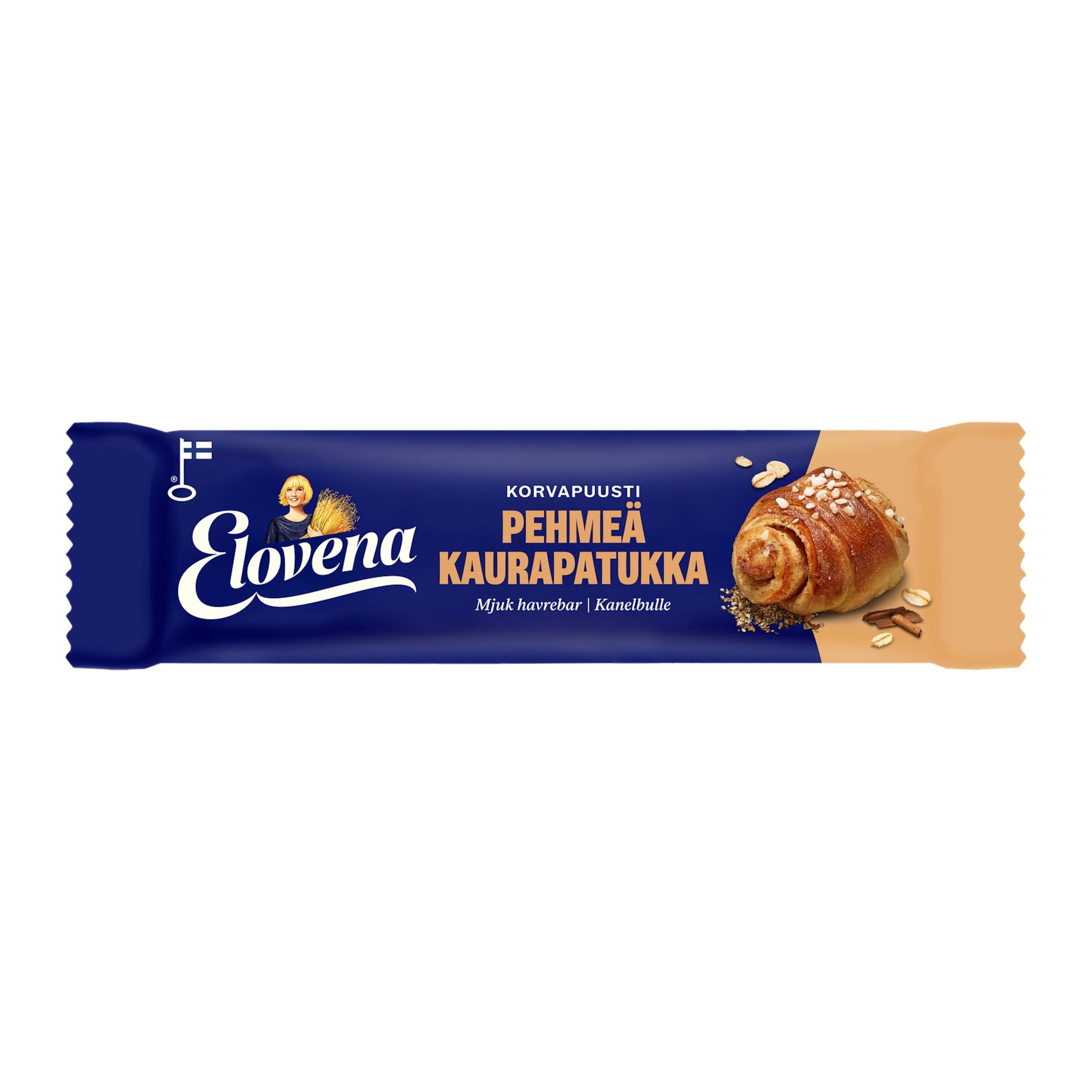 Elovena Cinnamon Bun Oat Cookie Bar – product photo