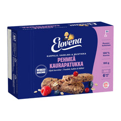 Elovena Soft Oat Biscuits with Cranberry, Raspberry, Blueberry – product photo