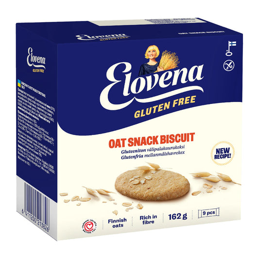 Elovena Gluten-Free Oat Cookies 162g – product photo