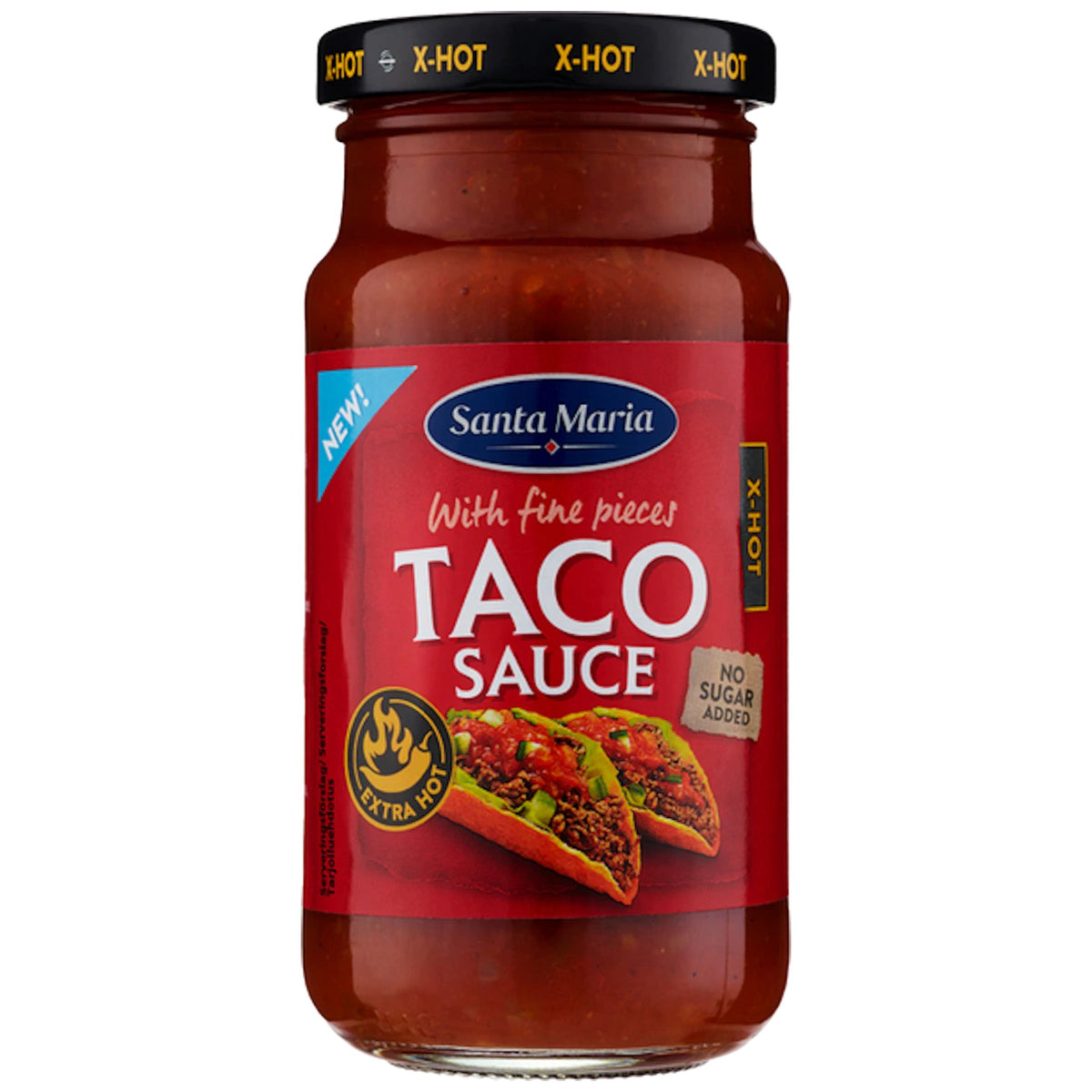Santa Maria X-Hot Taco Sauce 230g – product photo